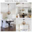 Arley 3 - Light Dimmable Farmhouse Unique Design Adjustable Caged Chandelier Pendant Lights-1810706572