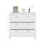 Commode Libby, 3 tiroirs, blanc
