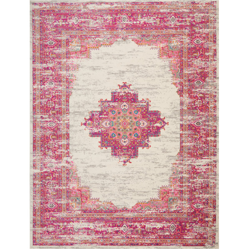 Oriental Indoor Rug, Rectangle 9' x 12'