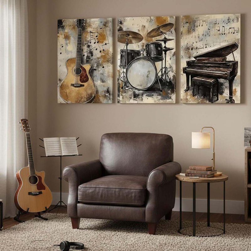 3 Piece Wrapped Canvas Print