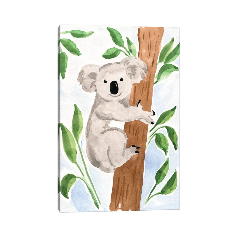 Koala Bear by Sabina Fenn - Wrapped Canvas Painting, 66.04 cm H x 45.72 cm W x 1.91 cm D