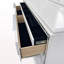 Commode de style moderne avec finition blanche