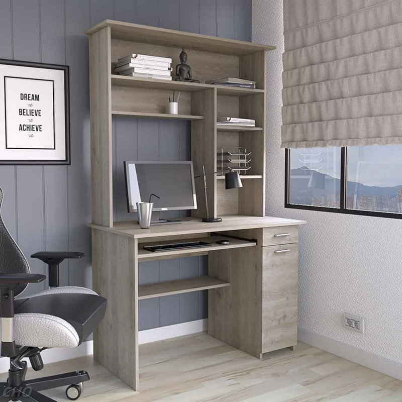 Computer Desk Acequia, Office, Light Gray