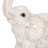Minimalist Resin Elephant Figurine Object for Home Decor - Decorative Sculptural Statue Accent for Table, and Living Room Decorations-1098426758-1098426754