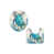 Blue/White/Gold Sea Turtle