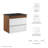 Render 24" Wall-Mount Bathroom Vanity-230888027