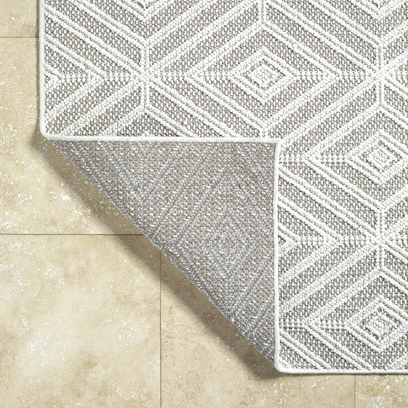 Bouclair Geometric Rug, Rectangle 5'3" x 7'
