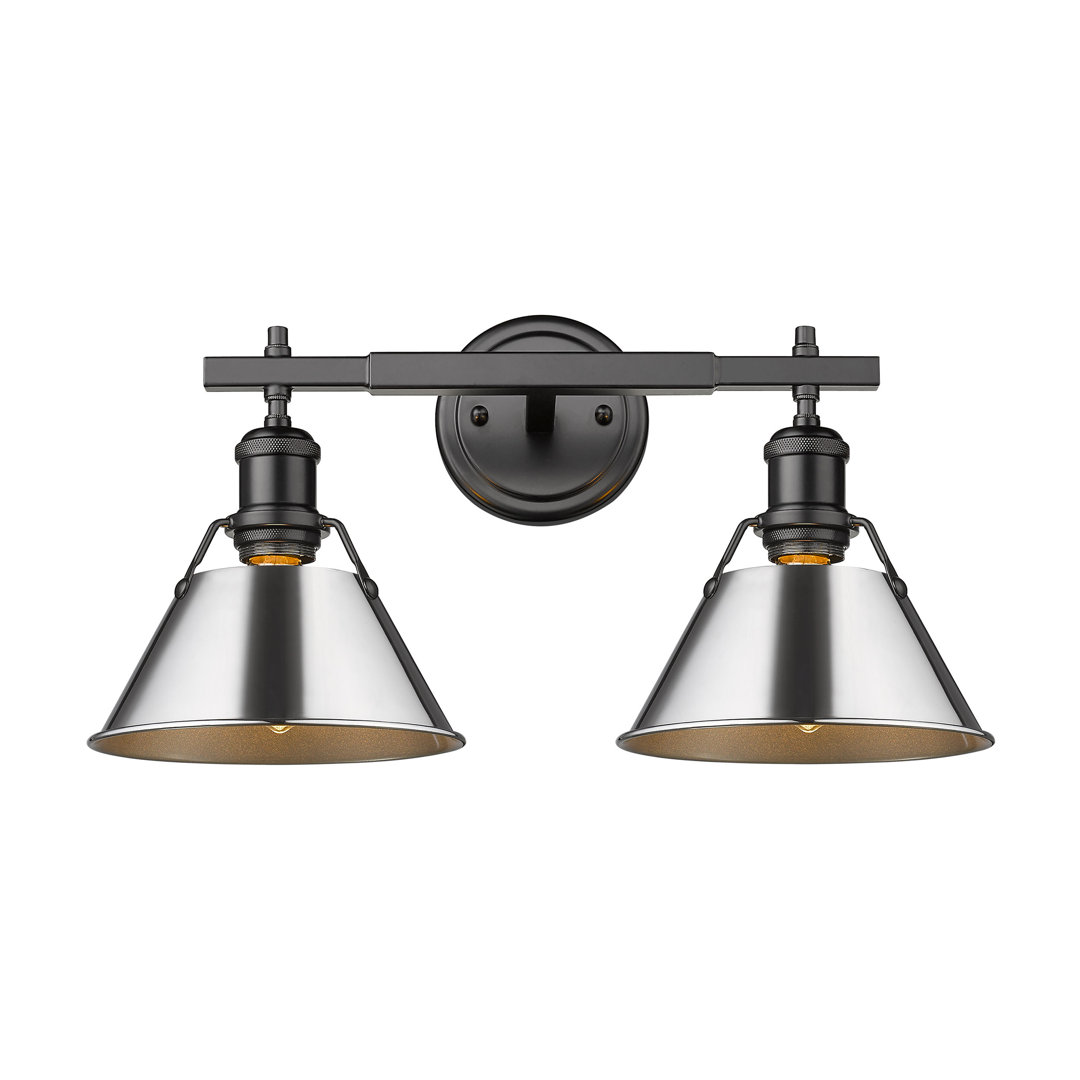 Weatherford 2 - Light Dimmable Vanity Light Trent Austin Design® Shade 