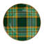 Tartan Green Salad Plate