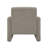 Gray Chenille Accent Chair