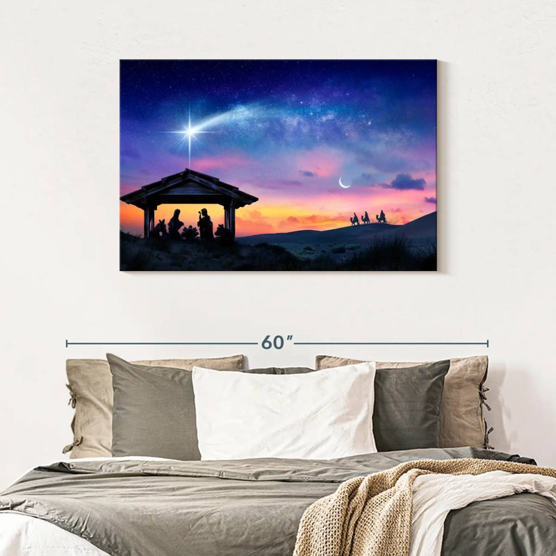 Adella Christmas Star, 30" H x 45" W