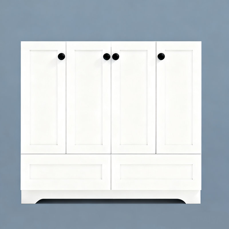 Meuble-lavabo simple 48 po Modern White