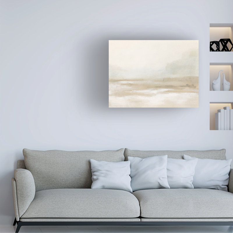 «Mesa I Brume neutre» sur toile, H 14 po x l 19 po