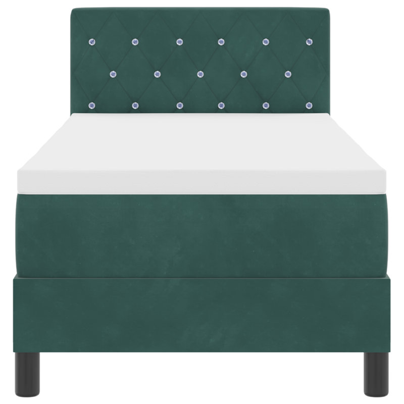 Upholstered Bed Frame with Mattress