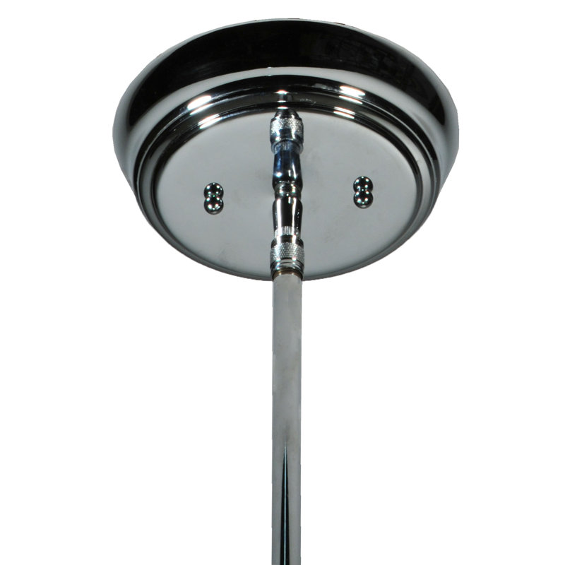 Luminaire suspendu cylindrique à 1 lumière Andelynn