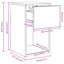 29cm W Manufactured Wood Bedside Table-73392744