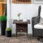 Table d'appoint en osier Lareena-1792517342