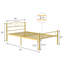 Ensemble de base de lit simple Embourg-1450620505