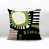 Chartreuse/Black/Off-White Abstract