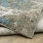 Tapis abstrait bleu / gris / beige-1984129458