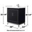 Ensemble de meuble-lavabo simple 30 po Marlena-79721195-79721196-97966144