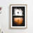 Reflection of a Palm Tree in Hawaii - Picture Frame Graphic Art Print-56857606-56857612