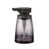 Black Glass with Black Pump