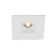 Miniature Downlight Open Reflector Square 1.5" LED Recessed Trim