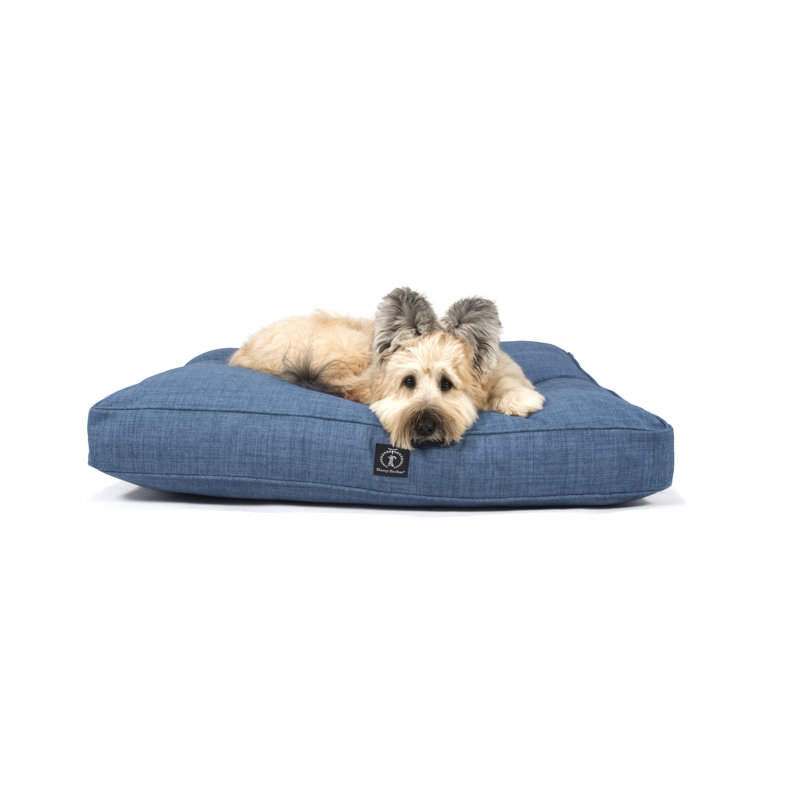 Lit pour chien Heather, Moyen (H 5 po x l 36 po x P 29 po), Bleu