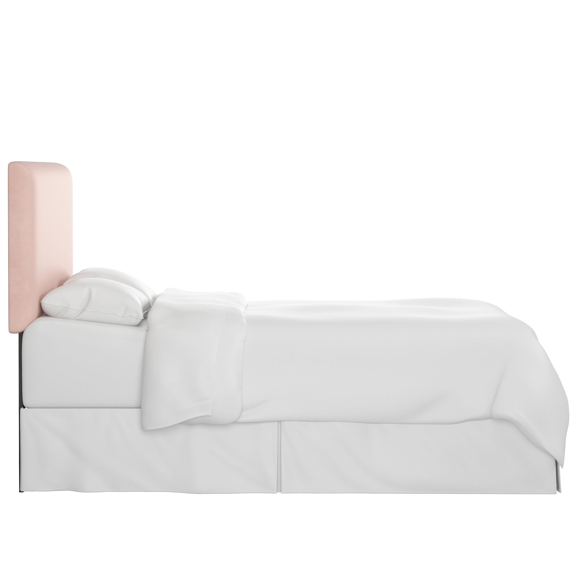 Eisley Upholstered Headboard, Twin, Classic Blush Performance Velvet