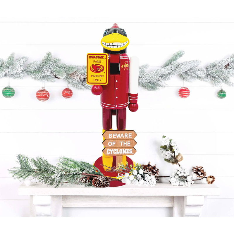 Casse-noisette 12 "NCAA College Spirit Beware, Iowa State