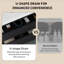 Meuble-lavabo mural avec double lavabo-904638944