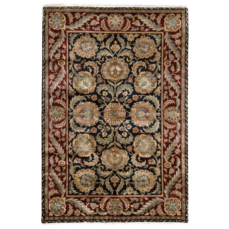 Hand Knotted Wool Oriental Indoor Rug