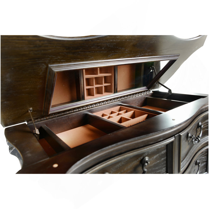 Rhapsody - plateau relevable brun foncé