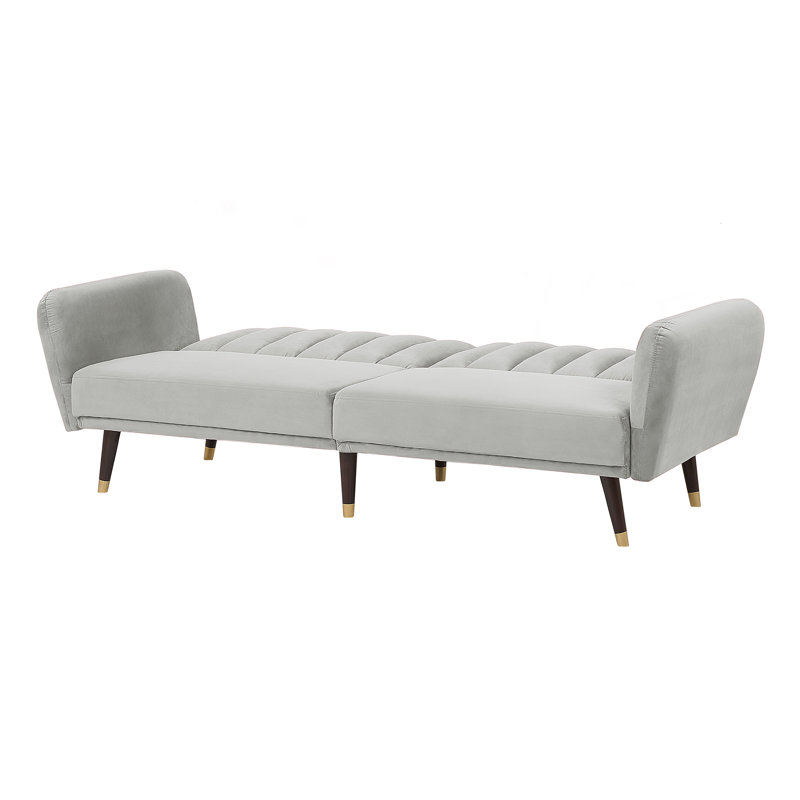 Fawcett 3 Seater Sleeper, Light Grey 100% Polyester