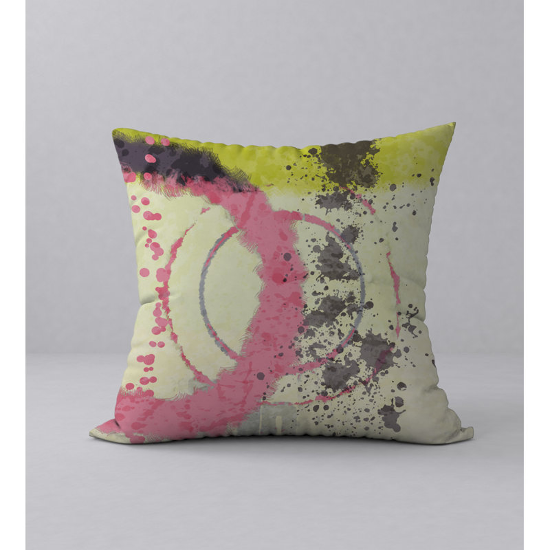 Housse de coussin et insert joyeux, H 18 po x l 18 po