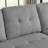 Sleeper Sofa Bed, Reversible Sectional Couch With Storage Chaise And Side Storage Bag
