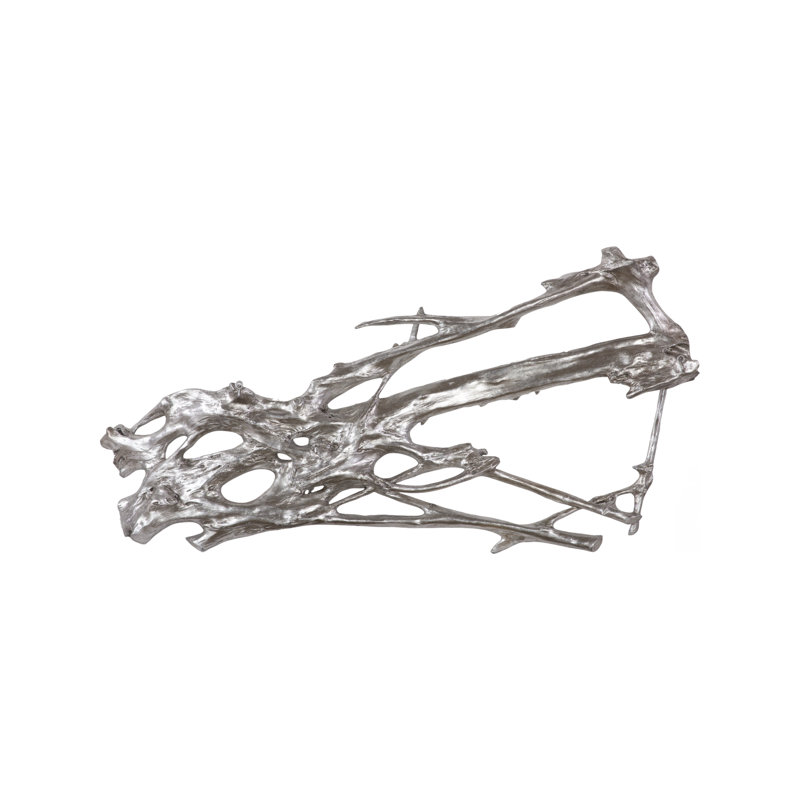 Root Wall Art Silver