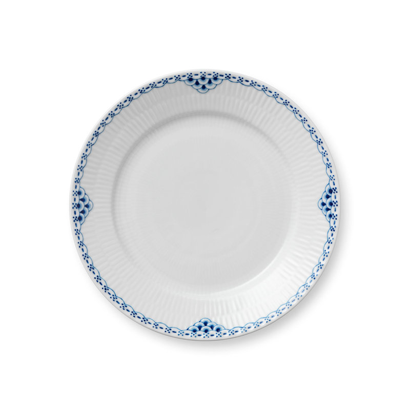 Princess Royal Copenhagen Plate, 8.7" W