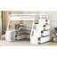 Lit mezzanine avec 7 tiroirs, 2 tablettes et un bureau-1633742776-1633742777