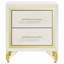 Table de chevet 2 tiroirs Chesney