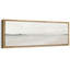 "Mute Coastal Beach Serene Modern Neutral Extra Large", reproduction d'art sur toile encadrée-111666021-107118381