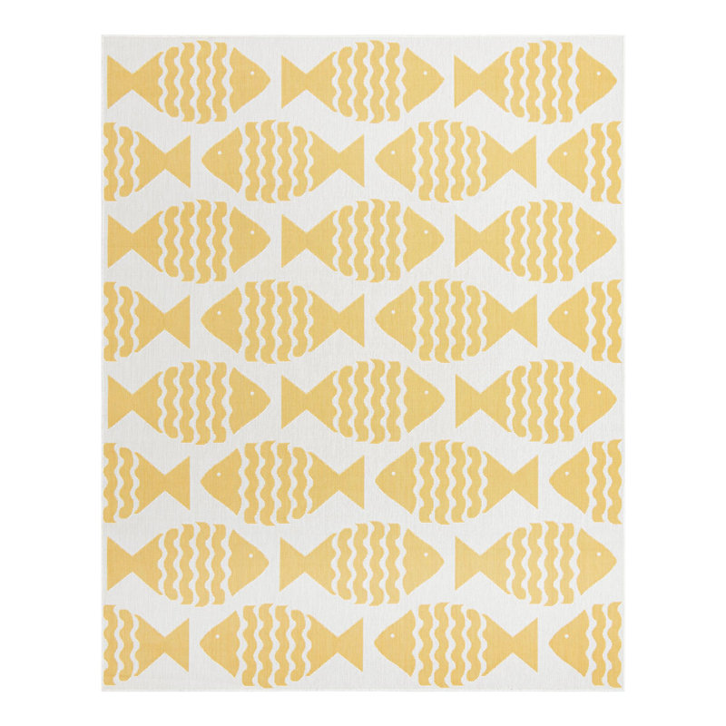 Tapis d'extérieur intérieur / extérieur Coastal, Rectangle 7 pi 10 po x 10 pi