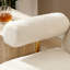 Chaise berçante moderne en tissu Sherpa-107286199