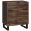 Bedside Cabinet 50 X 33 X 60 Cm Solid Mango Wood-753209325