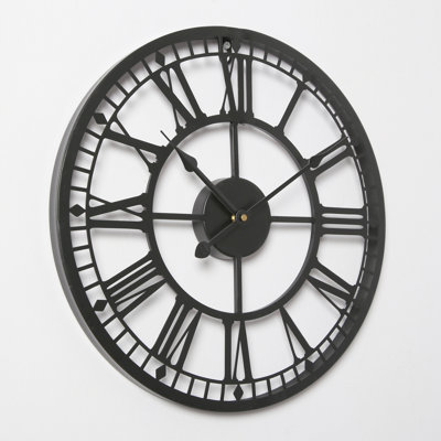 Elienor Iron Skeleton Wall Clock