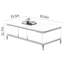 Table basse légère de luxe moderne-105512095