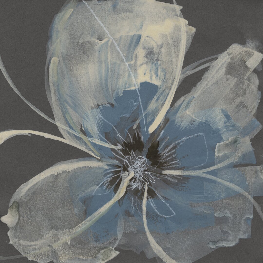 Leinwandbild Expressive Petals II von Jennifer Goldberger