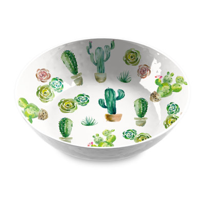 Union Rustic Gadbois Melamine Serving Bowl