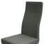 Ensemble de quatre chaises d'appoint en similicuir noir et argent-1783977680-1783977684